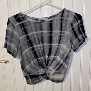 Tie-dye crop top